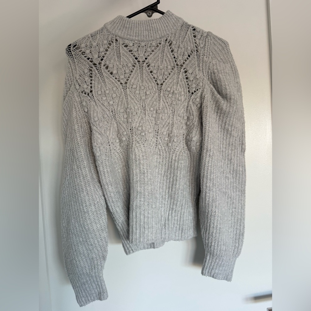 a new day Light Gray Women's Cowl Sweater